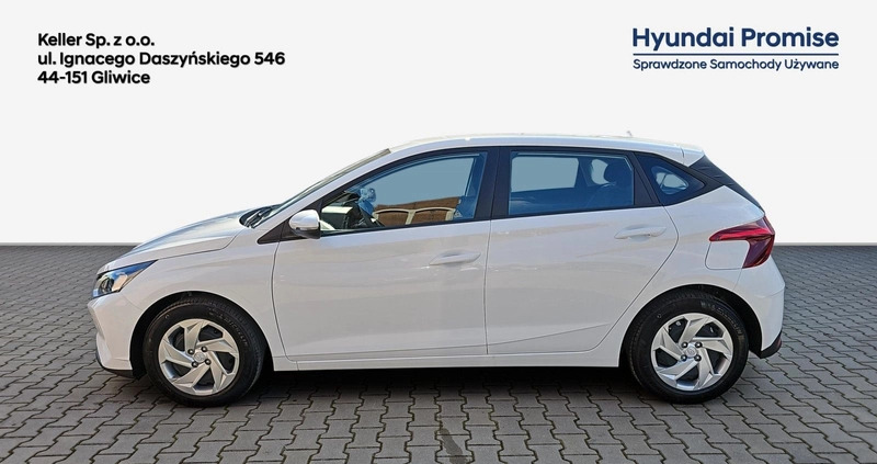 Hyundai i20 cena 75900 przebieg: 7100, rok produkcji 2023 z Brwinów małe 407